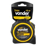 Trena de Aço Curta 10 m x 25 mm 3868100100 - Vonder Plus