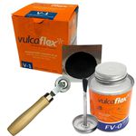 Kit Caixa de Remendo V-01 + Cola Cimento FV-00 + Rodilho 8mm FNT-1134