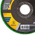Disco Lixa Flap R244 Standard Grão 40 115 x 22mm 66254443861 Norton