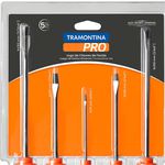 Jogo de Chave de Fenda com 5 Peças 44130515 Tramontina Pro