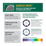 Chave Combinada com Catraca Plana CRV 9/16 Pol ST43105ST Sata 