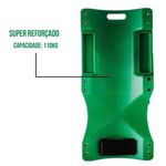 Kit Jogo Ferramentas 46 Peças Crv 1/4 Pol FNT-1123 + Carrinho Esteira para Mecânico FNT-1096