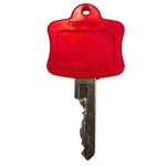 Cadeado com Haste Metal Vermelho 38mm 1CH Q66332VM Qualisseg