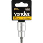 Soquete Hexagonal 5mm Encaixe 1/2 Pol 3039005012 Vonder 