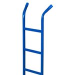 Carro Armazém para Carga de 250kg com Rolete Azul 25A Metalosa