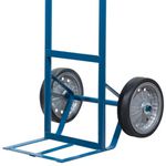 Carro Armazém para Carga de 150kg Pneu Maciço Azul 15A Metalosa