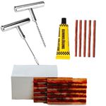 Kit Reparo para Pneus Automotivos FNT-1124 + Caixa com 60 Unidades Refil 100mm para Automóvel FNT-1083