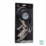 Calibrador de Pressão Portátil Mecânico com Manômetro 220 PSI 0165 Lupus