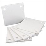 Placa Filtrante Quadrado 9 x 9 Com 2 Furos Commerch *venda Por Kg*