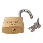 Cadeado Em Latão 70mm Cr-70 Papaiz