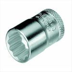 Soquete Estriado 3/4 Pol Com Encaixe De 3/8 Pol 014.060 Gedore