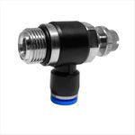 Regulador De Fluxo Para Cilindro 3/8 Pol x 8,00mm Jsc-08-03 Air Tac