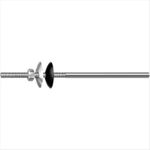 Haste Para Telha Com Conjunto De Vedação 1/4 Pol x 150mm 20.99.150.140 Nove54