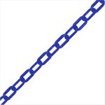 Corrente De Segurança Plástica Azul Com Elo Grande 63mm 700.00090 Plastcor