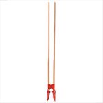 Cavadeira Articulada Com Cabo De Madeira 180cm 011898 Fuzil
