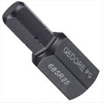 Bits Hexagonal 6mm Encaixe 1/4 Pol 025.707 Gedore