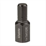 Bits Hexagonal 4mm Encaixe 1/4 Pol 025.705 Gedore