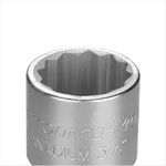 Soquete Estriado Crv Curto 30mm Encaixe 3/4 Pol 44853130 Tramontina Pro