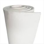 Lençol De Borracha Branco 1/8 Pol x 1000 x 1500mm Roma
