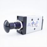 Válvula Manual 1/8 Pol 3 Vias 3l110-06 Air Tac