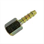 Espigão Fixo Latão 1/4 x 1/2 Pol Bsp Fêmea Lub-24l Lubefer