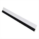 Veda Porta Adesivo Com Escova Pvc Branco 80cm Kala