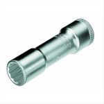 Soquete Estriado Crv Longo 7/16 Pol Encaixe 3/8 Pol 014.315 Gedore