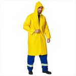 Capa de Chuva Forrada com Capuz Amarelo Tam M Brascamp