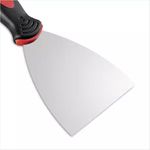 Espátula De Metal Rígida 10cm Com Cabo Plástico 391,0004 Noll