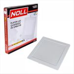 Plafon Led Quadrada 24w 6500k Bivolt 520,0011 Noll