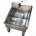 Lavador De Botas Manual Em Aço Inox 304 Ziul Tec