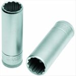Soquete Estriado Crv Longo 10mm Encaixe 1/2 Pol 015.705 Gedore