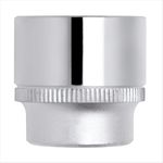 Soquete Estriado Crv Curto 16mm Encaixe 1/2 Pol 3300331 Gedore Red