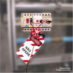 Mini Bloqueio Cabo Nylon Mbcny 1,6x2,4 Tagout