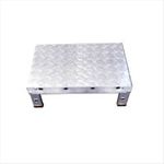 Banqueta Industrial De Alumínio 200kg Bi216 Alulev