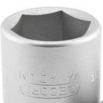 Soquete Sextavado 1.1/2 Pol com Encaixe 3/4 Pol 017.461 Gedore