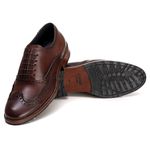 Sapato Oxford Masculino Tucson em Couro Naturaly Pinhão