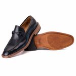 Sapato Masculino Loafer Nápoles em Couro Naturaly Preto