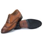 Sapato Oxford Masculino Tucson em Couro Naturaly Whisky