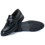 Sapato Masculino Loafer Athenas em Couro Naturaly Preto