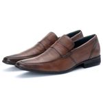 Sapato Social Masculino Forma Italiana em Couro de Carneiro Mouro