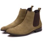Bota Chelsea Masculina Alabama em Camurça Green