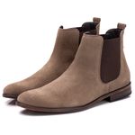 Bota Chelsea Masculina Alabama em Camurça Rato