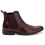 Bota Chelsea Masculina Alabama Naturaly Pinhão