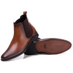 Bota Chelsea Masculina Alabama Naturaly Caramelo