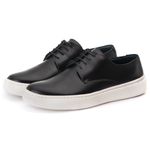Sapato Masculino Casual Sport Madrid em Couro Bovino Preto