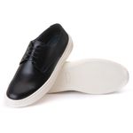 Sapato Masculino Casual Sport Madrid em Couro Bovino Preto