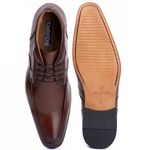 Bota Social Masculina Verona em Couro de Carneiro Mouro