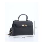 Bolsa Tira Colo Transversal Virna Preta