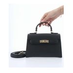 Bolsa Tira Colo Transversal Virna Preta